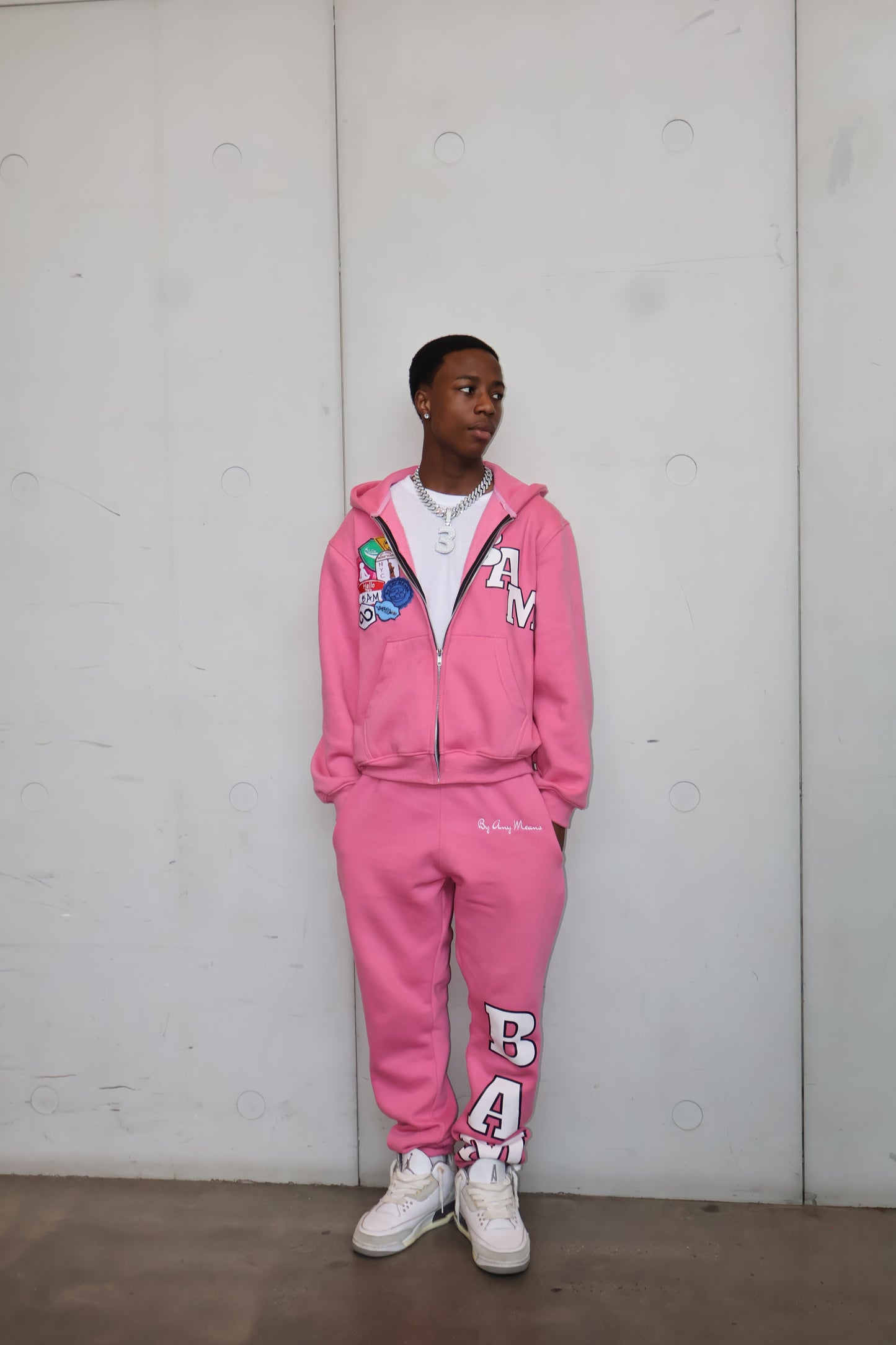 Pink BAM Sweatsuit