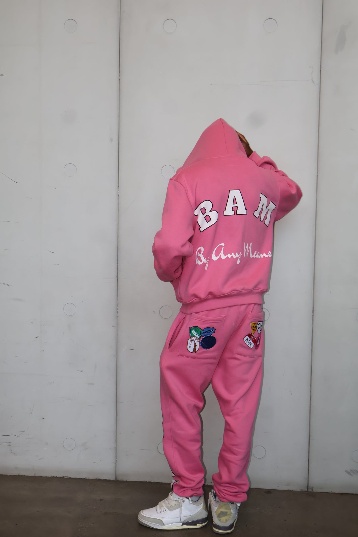 Pink BAM Sweatsuit