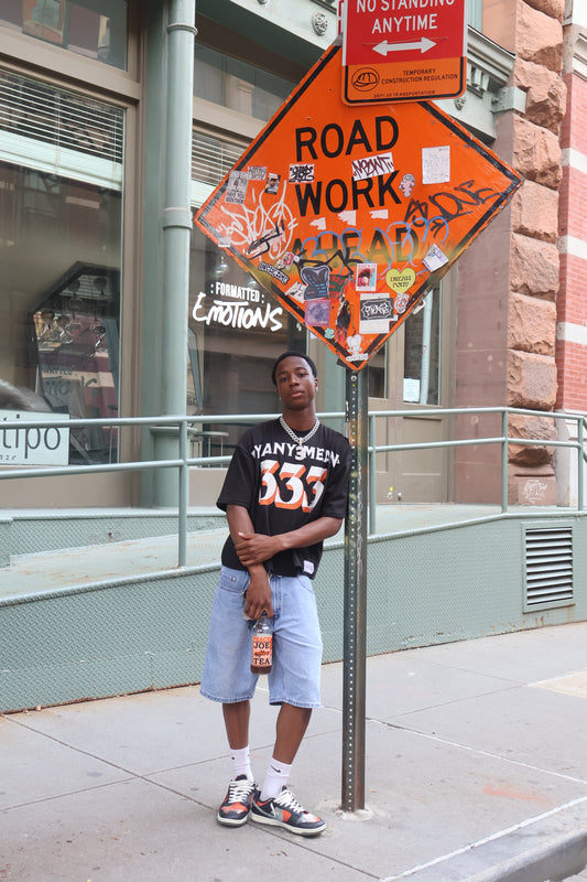 Sunset Orange "Summer Of 3" Tee