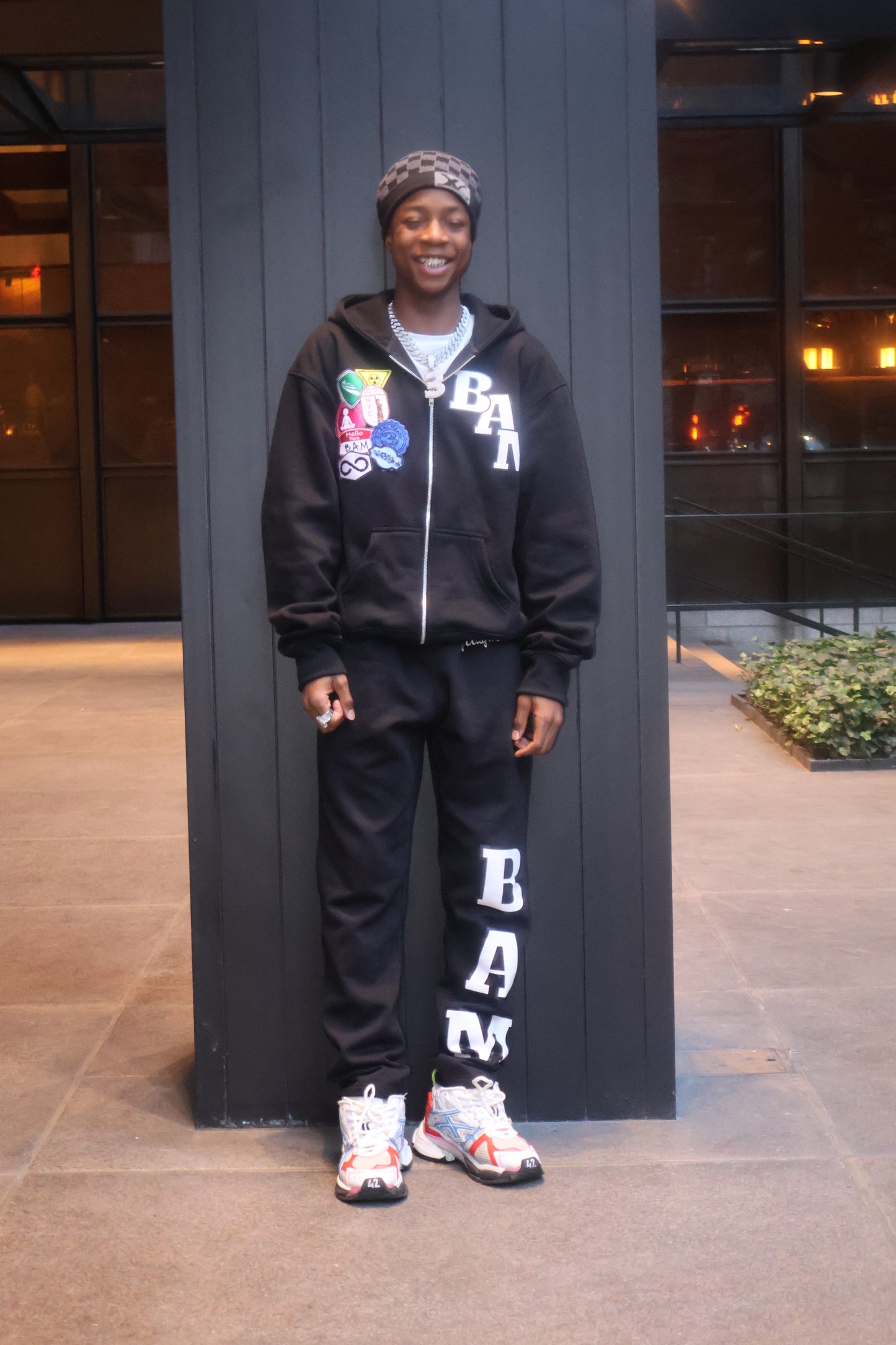 Black BAM Sweatsuit
