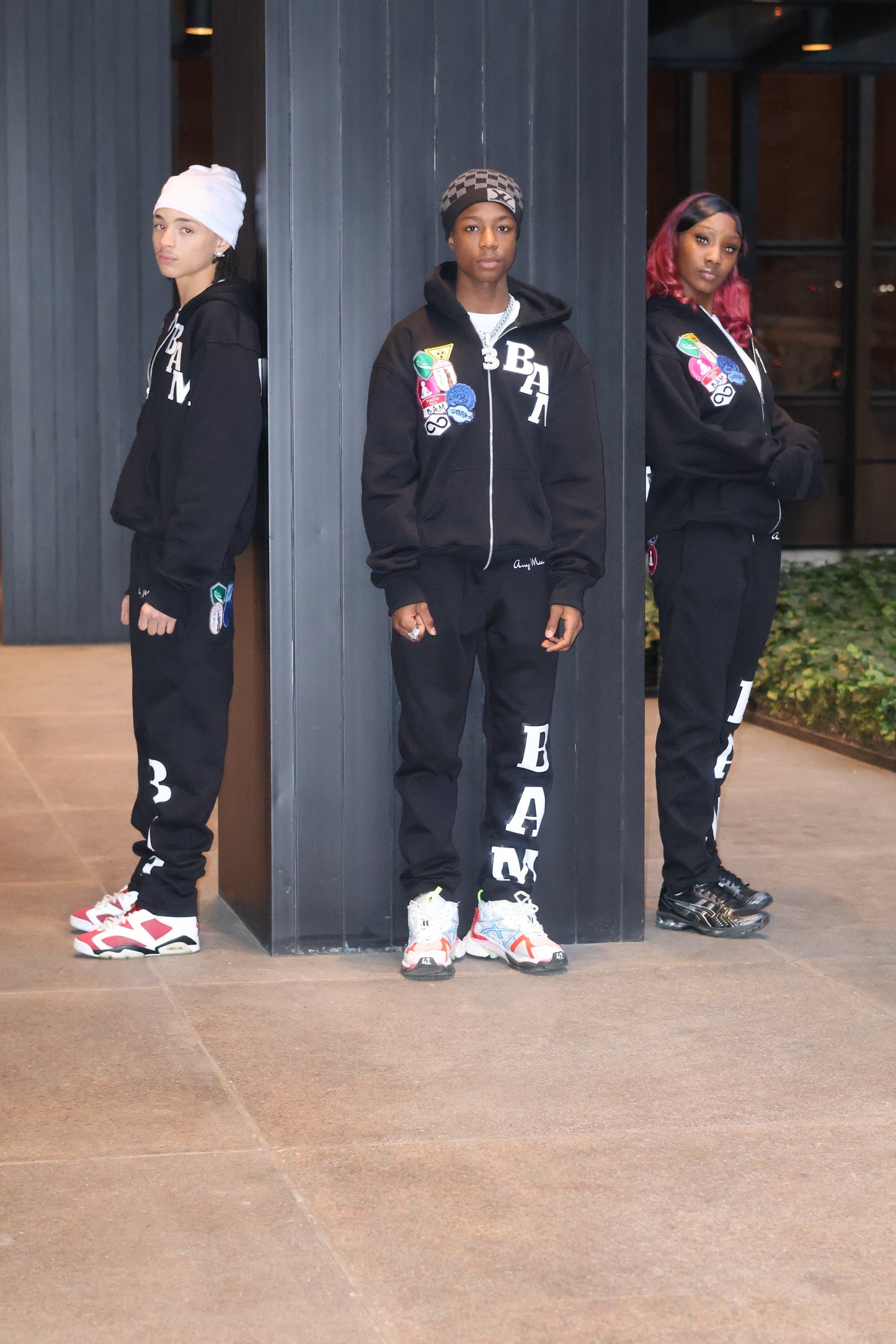 Black BAM Sweatsuit