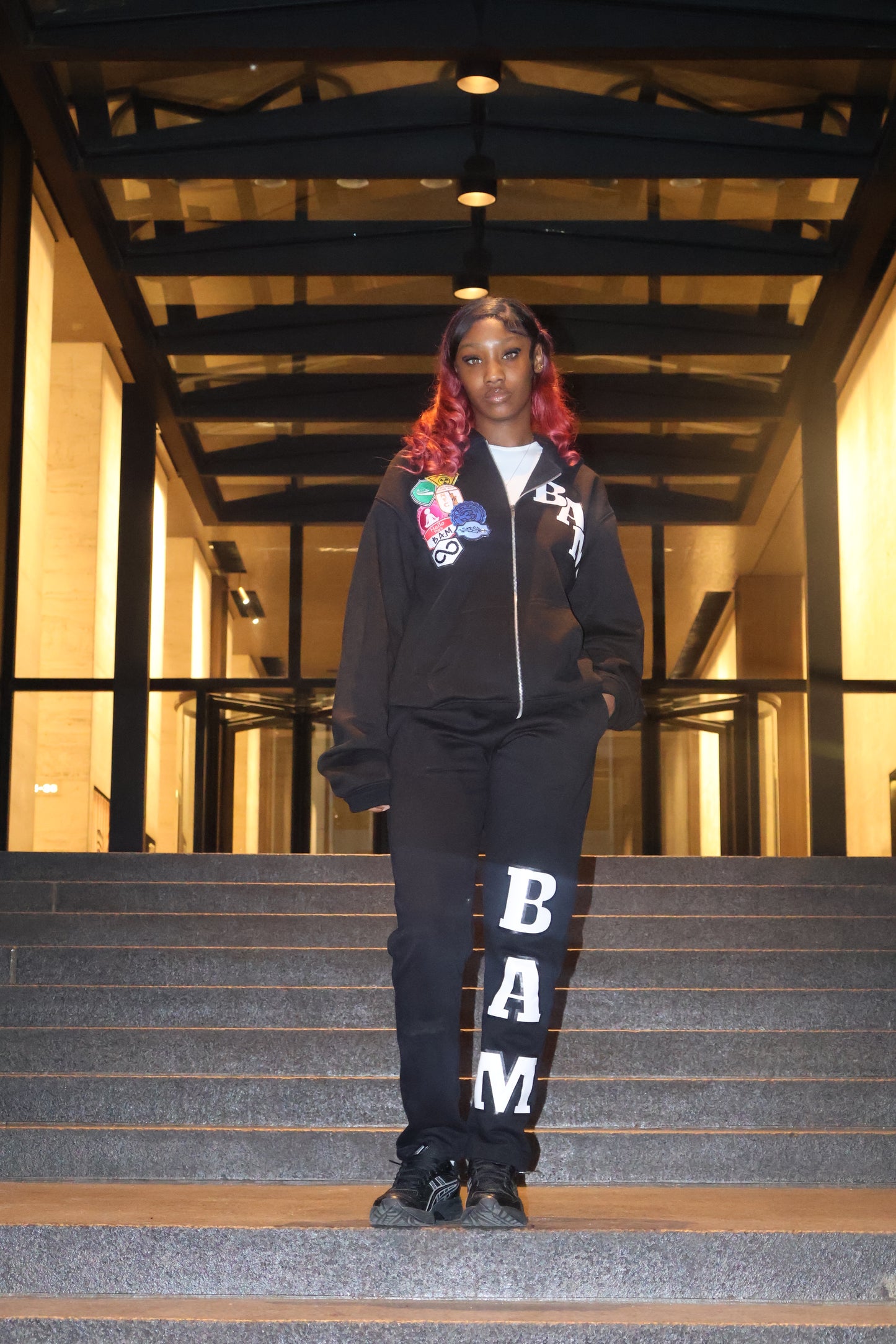 Black BAM Sweatsuit