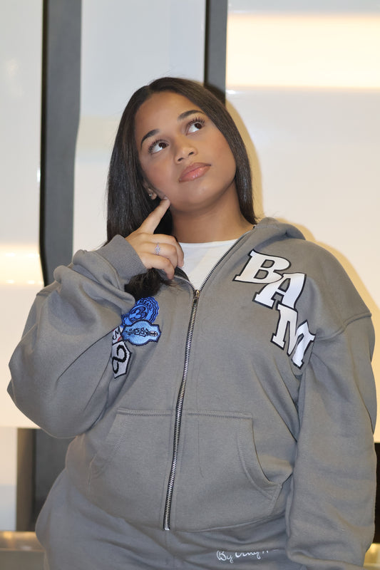 Grey BAM Sweatsuit