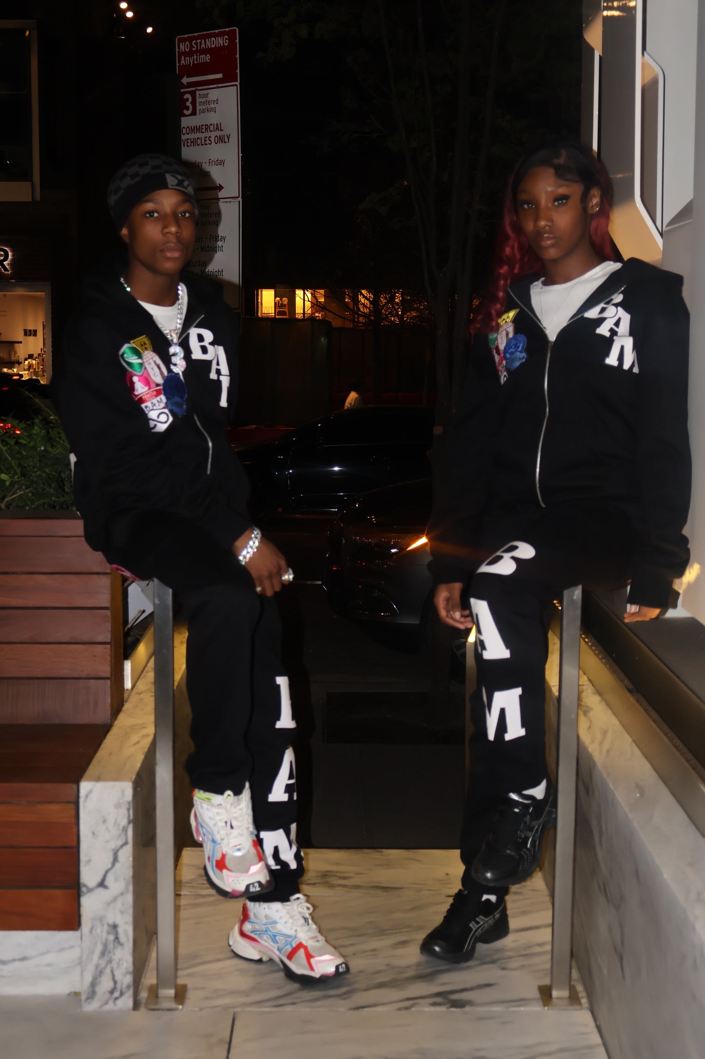 Black BAM Sweatsuit