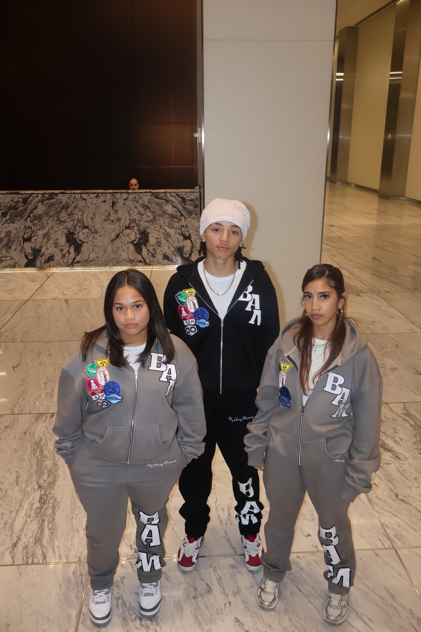 Grey BAM Sweatsuit