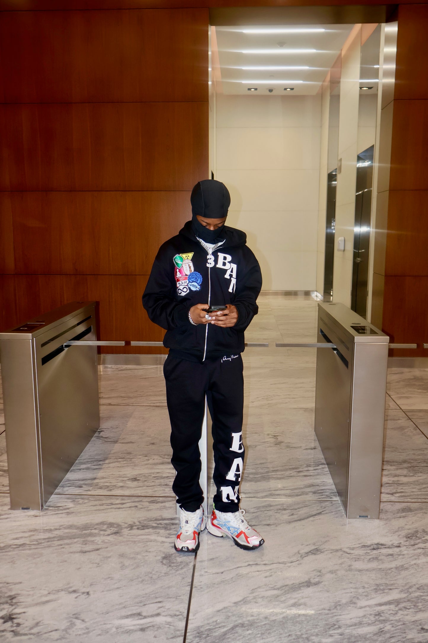Black BAM Sweatsuit